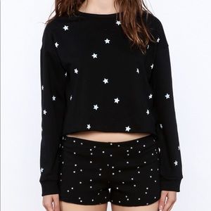 Honeypunch cropped sweatshirt